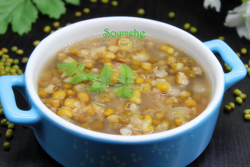 简谱糖水_绿豆糖水图片(3)