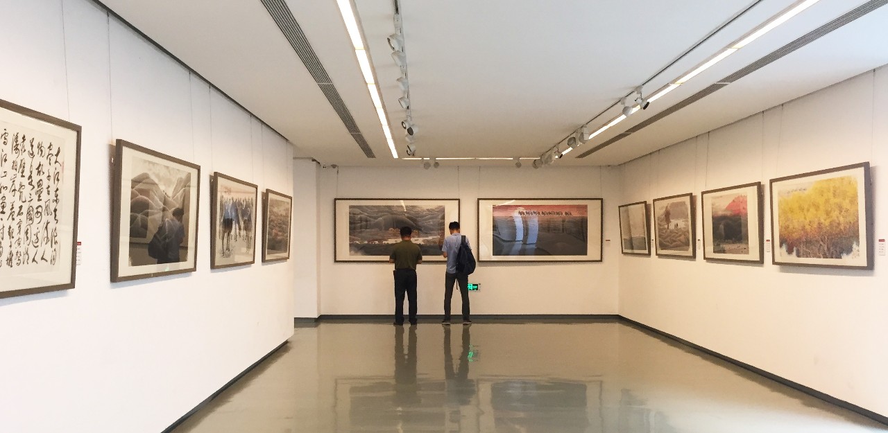 和而不同当代中国画家系列邀请展在中国国家画院美术馆顺利开展