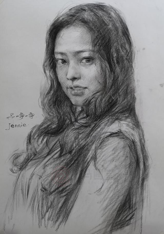 只需六步,画出女神金智妮(jennie)