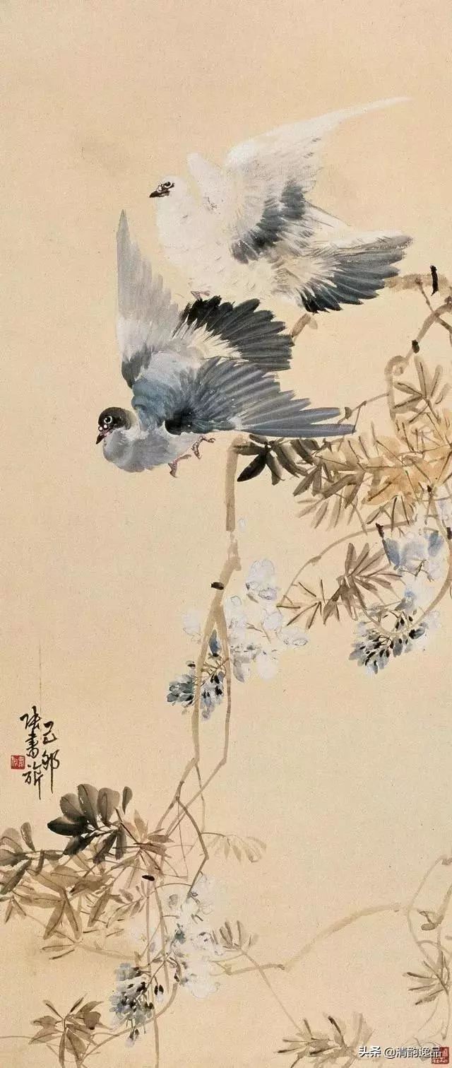 花鸟画名家张书旗作品清赏