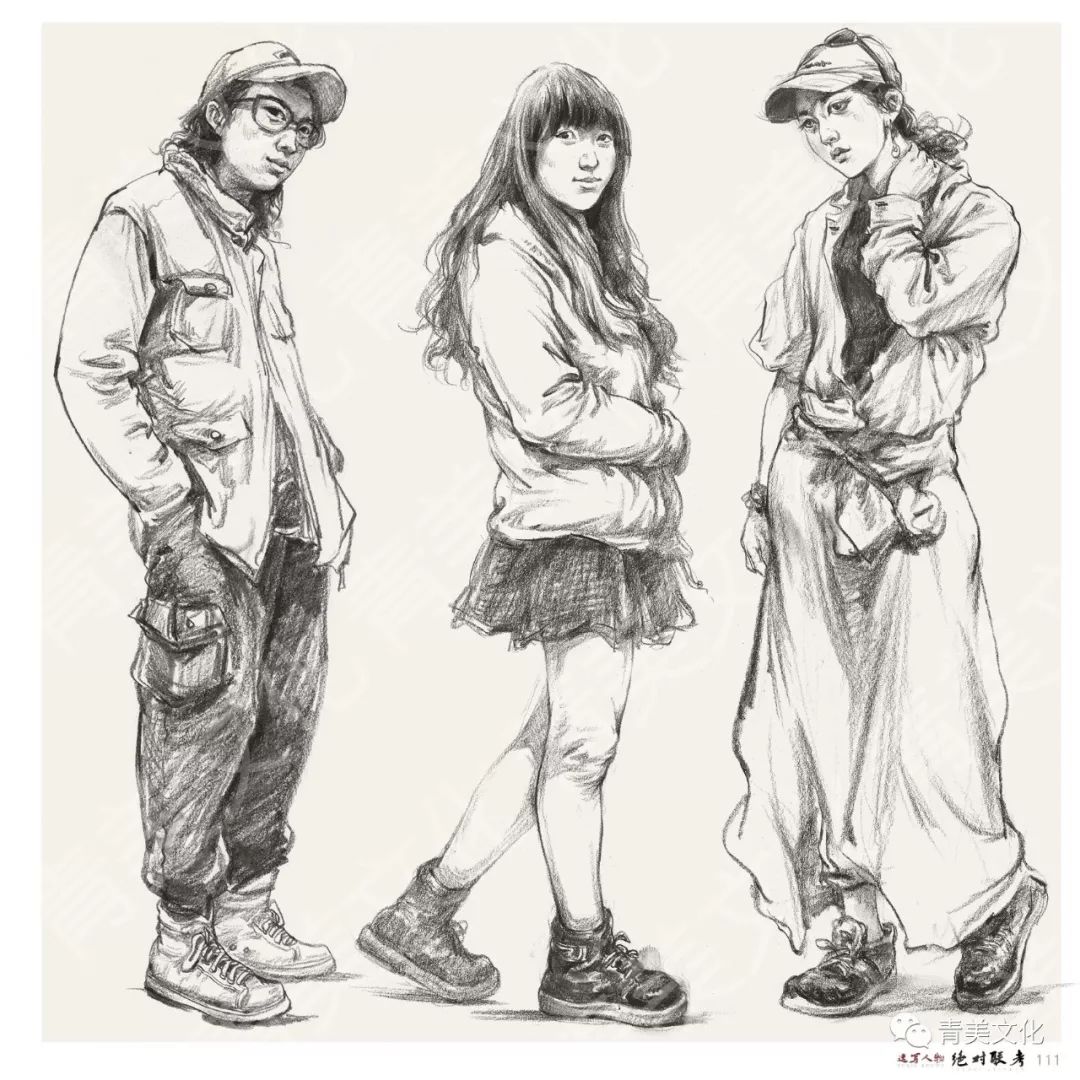 绝对联考速写人物