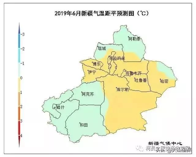 6月11-13日,15-17日,吐鄯托盆地,哈密和巴州南部地区将出现大于35℃的