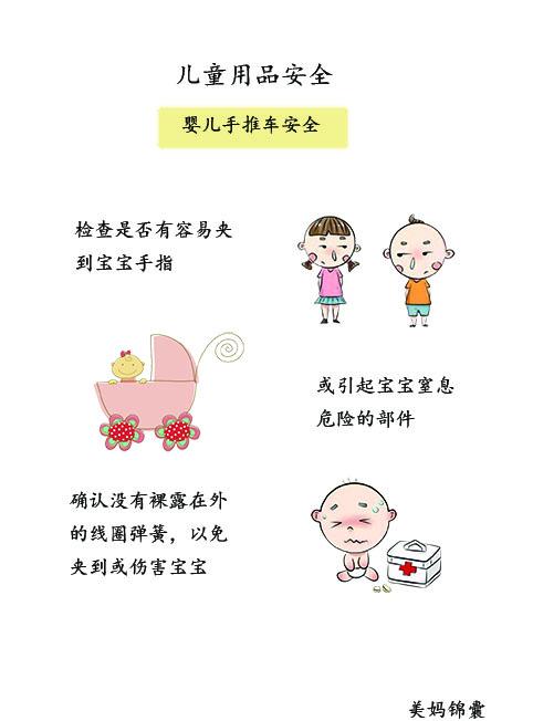                     婴儿手推车安全注意事项