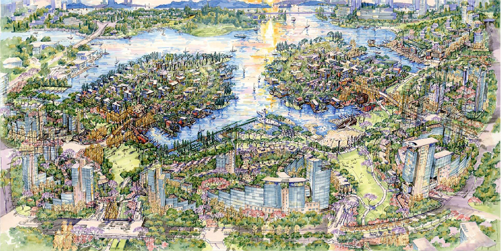 集聚全球100位设计师完成的生态住所长什么样?I 成都·麓湖生态城-搜狐大视野-搜狐新闻