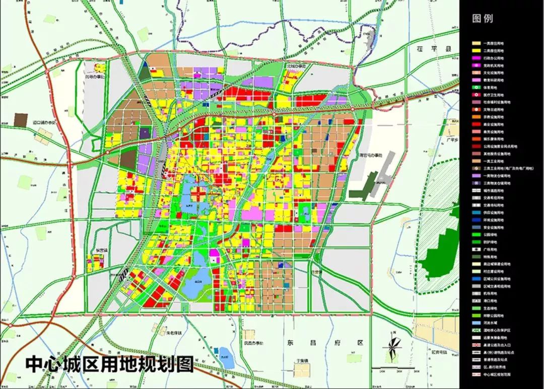 聊城规划馆发布聊城中心城区系列规划一