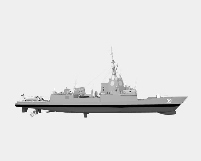 将成为澳舰队现代化的主力作战舰艇的"霍巴特"级驱逐舰(一)