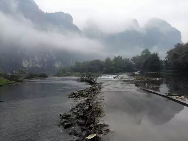 最美广西宜州古龙河,山清水秀,竹翠峰美,比桂林更迷人!