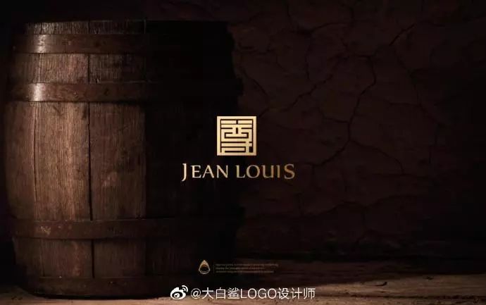 红酒品牌logo设计:尊