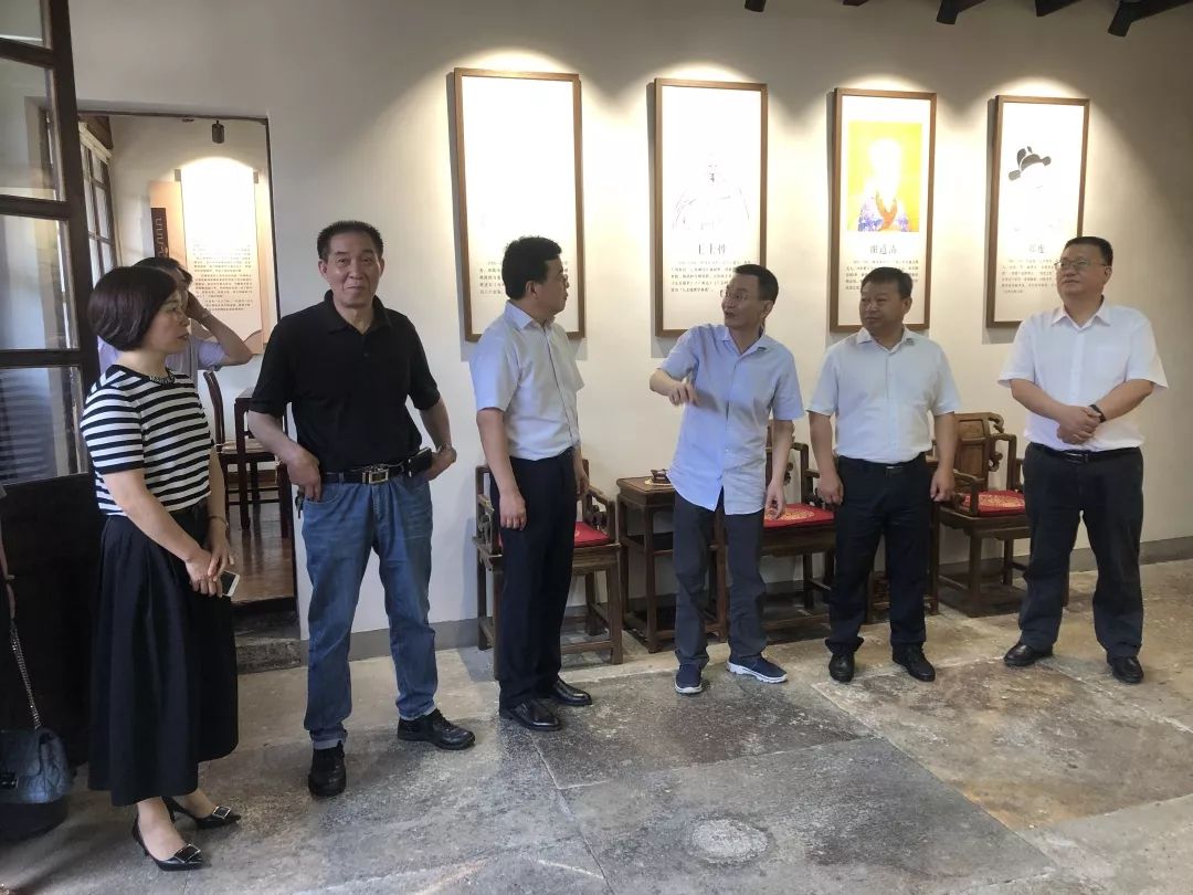 临海市委常委,统战部长卢才超,市委统战部副部长金礼昌,古城街道统战
