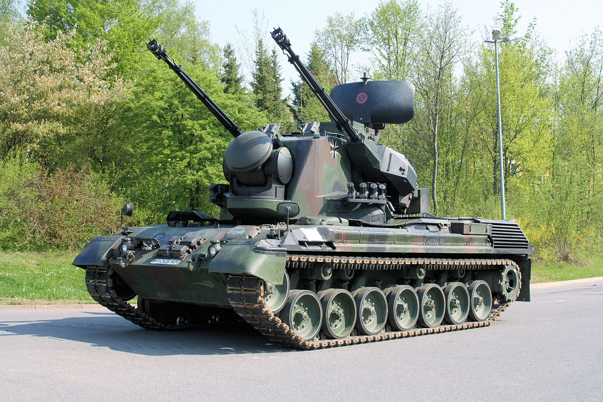 德国"猎豹"35毫米履带式自行高炮系统