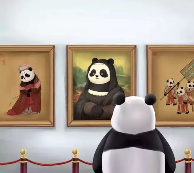 学生们通过参与涂色绘画 ▲图片来自成都大熊猫繁育研究基金会 巧克力