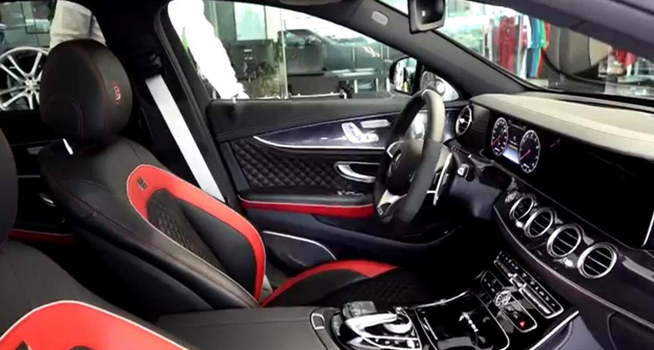 暴力美学加持的车型 奔驰AMG E63S 巴博斯800到店实拍