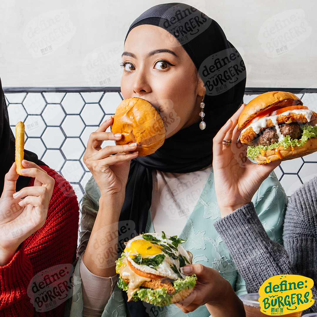 马来西亚汉堡品牌Define Burgers爵町堡正式登