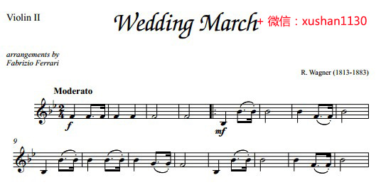 《婚礼进行曲》【18】 巴赫《g弦上的咏叹调》【12】 很久很久