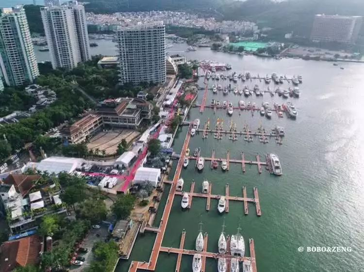 让游艇"游起来—今年首艘台湾籍游艇到访鸿洲国际游艇会