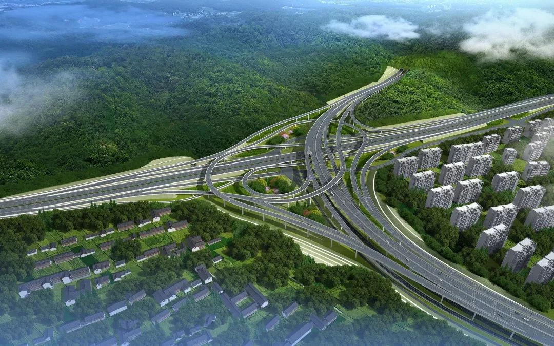 江赤公路1标段完成项目三集中建设