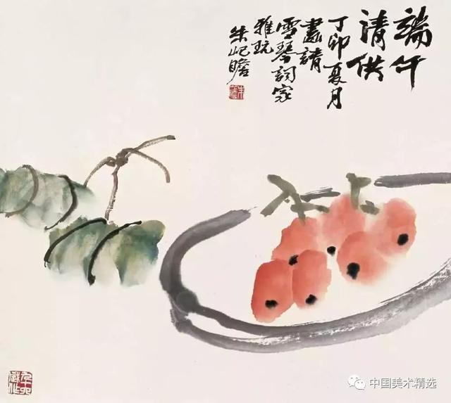 国画大师笔下的端午节_齐白石