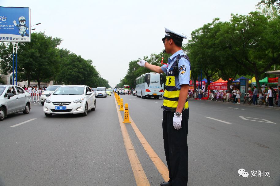 安阳交警发布2019年高考道路交通保障