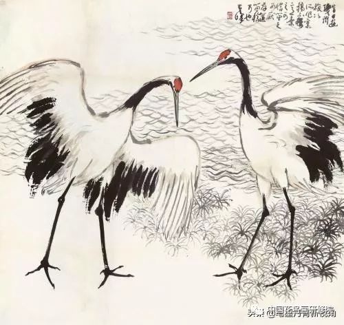 百鹤百姿——国画名家仙鹤题材作品精选