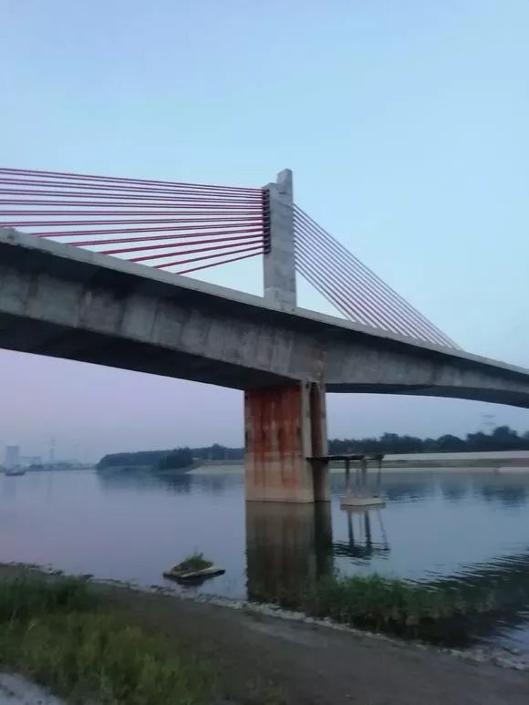 汉川汉江二桥实拍