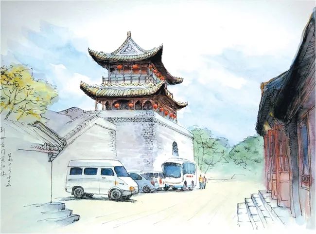 他们把你熟悉的荆州街景全画出来了很多人看完都被感动了