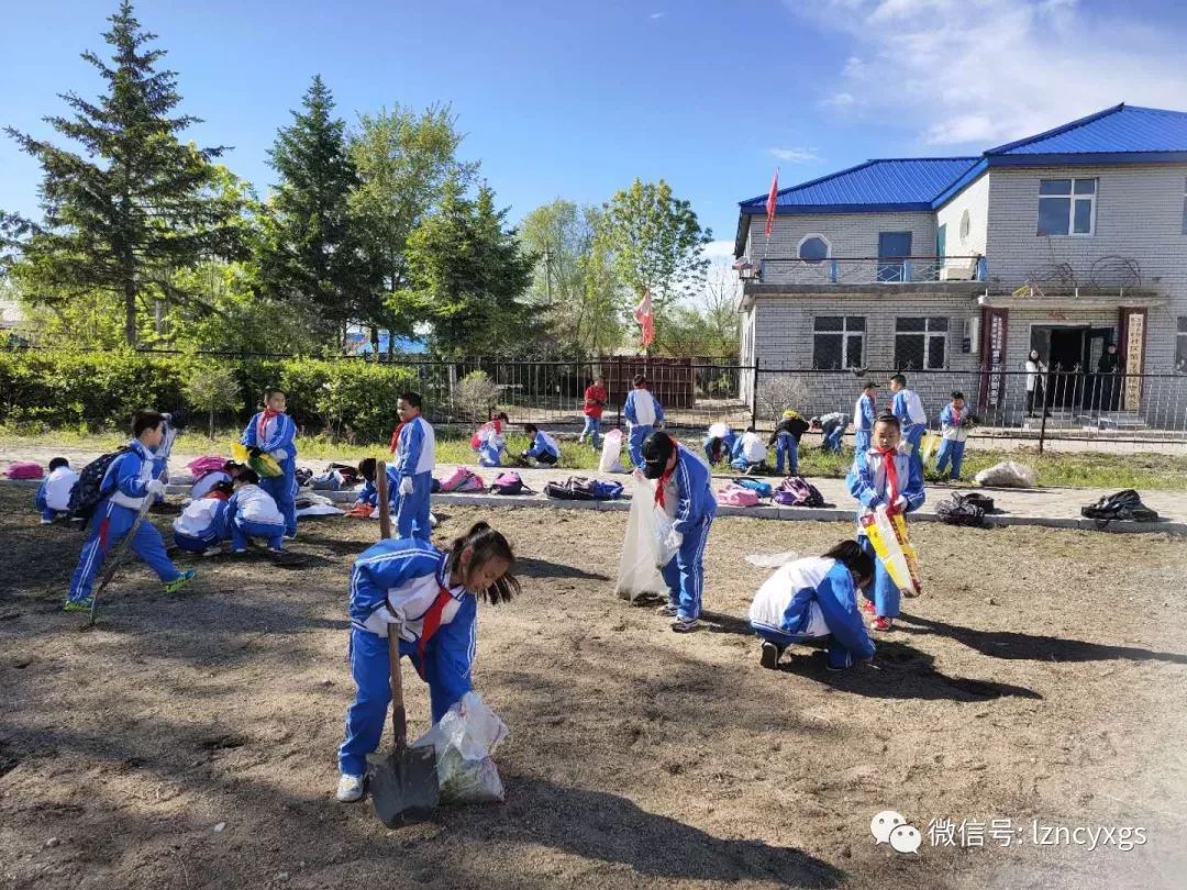 校园文化龙镇农场小学开展六五世界环境日系列专题活动