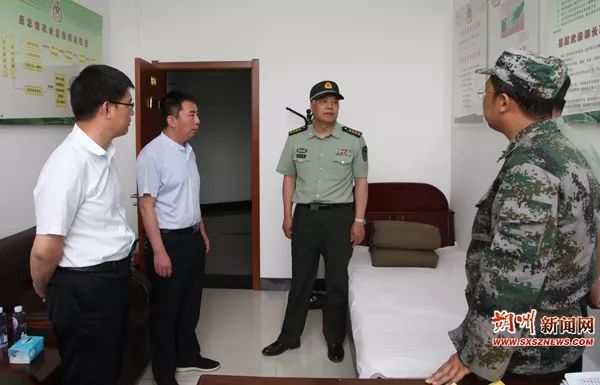 刘义清在朔城区调研指导民兵整组工作
