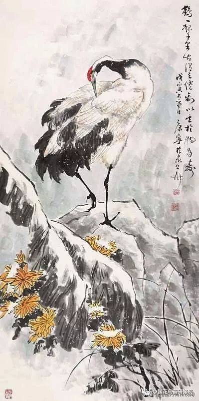 百鹤百姿国画名家仙鹤题材作品精选