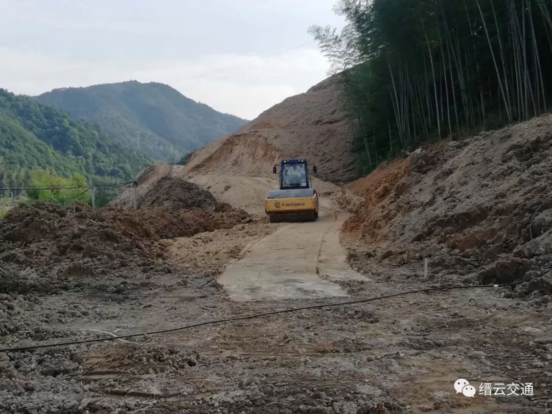 330国道缙云东渡至永康交界段改建工程一周动态