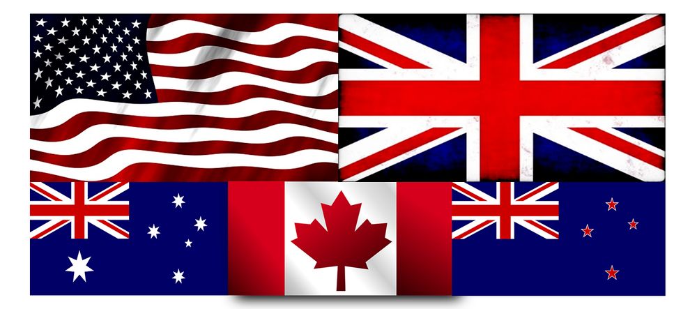 同英国,美国,英国,加拿大和澳大利亚的而新西兰,是现代化的英语国家