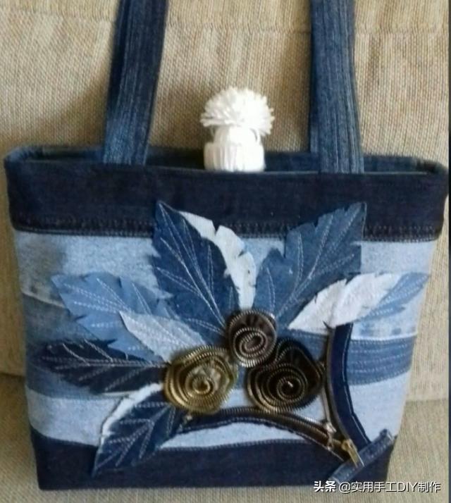 「布艺作品」100多款拼布包,贴花包,牛仔包,你更喜欢