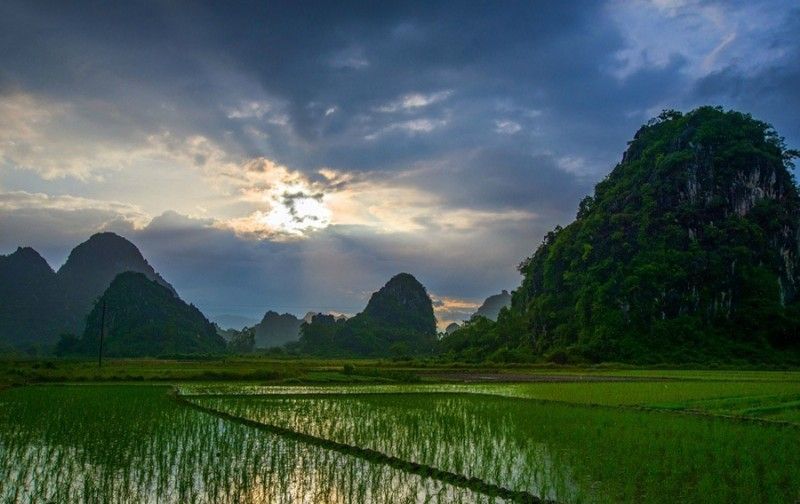 阳春春湾风景,广东最美的田园自然风光,世外桃源!