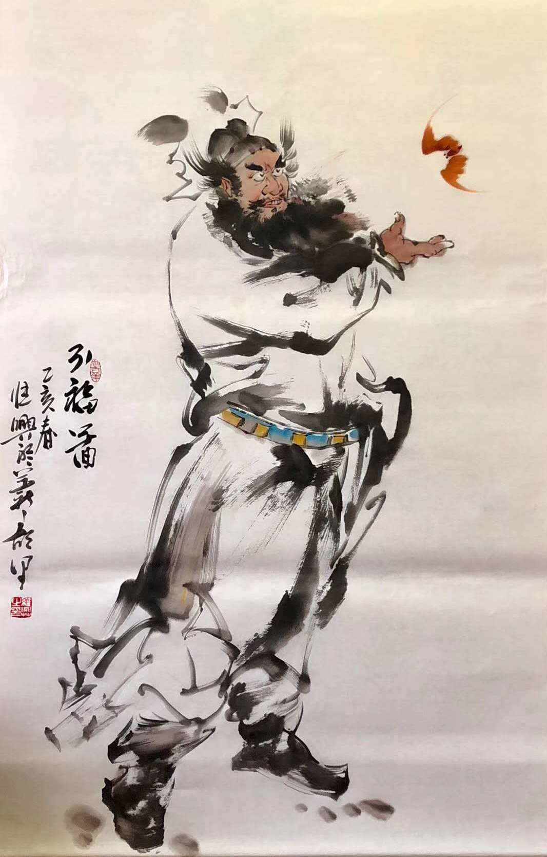 可惜吴道子创作的第一幅钟馗像,今天已经无缘拜读.