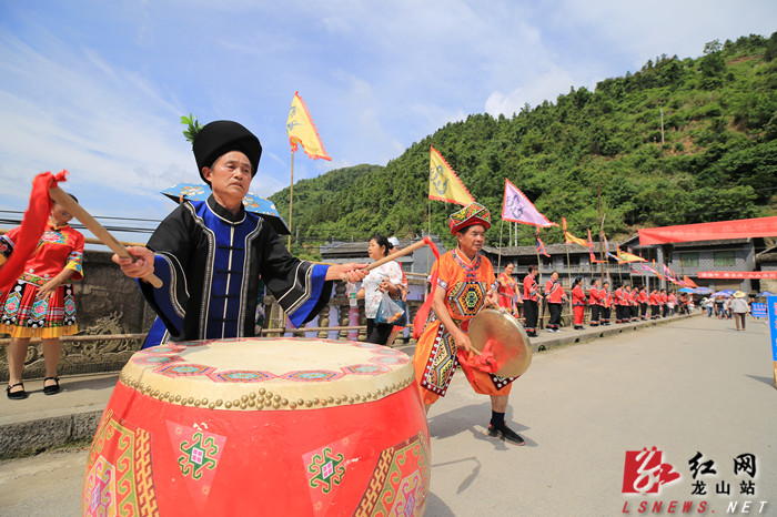 2019龙山县土家族舍巴日在洗车河隆重举行