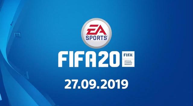 《fifa20》公布先导预告片 9月27日全球发售