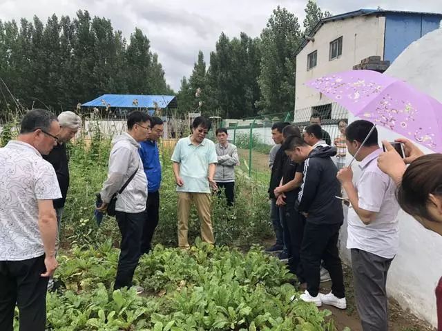 山西省大宁县农业与农村局领导考察弘毅生态农场
