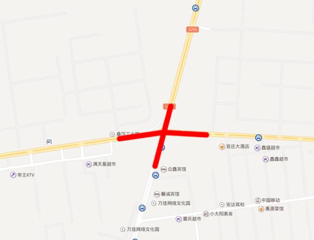 北外环舜王大道路口