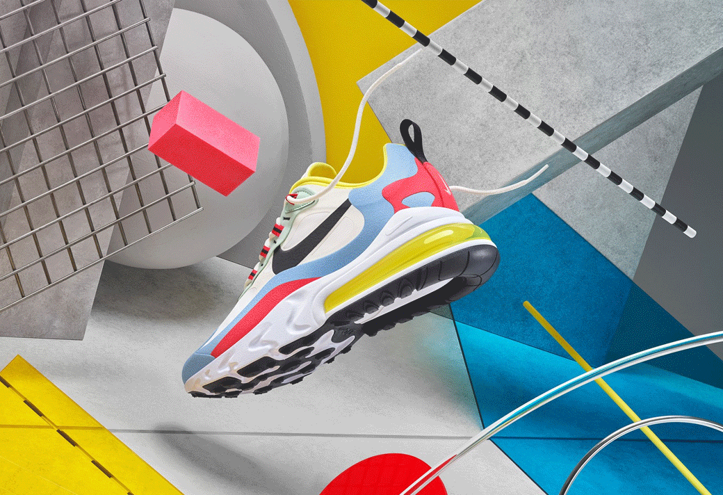 复古nike air max 270 react的全新