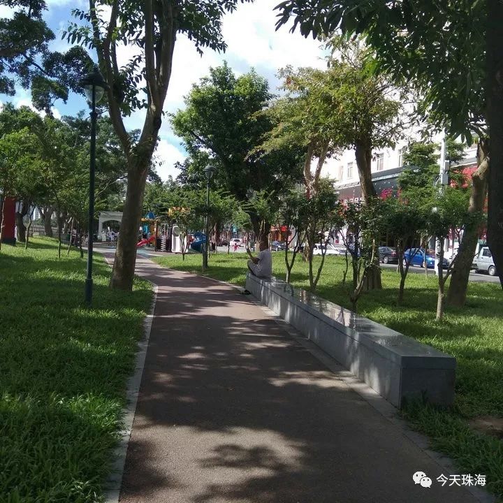 珠海旅游景点老斗门人的海旁街今人的西堤公园藏在心中的斗门情侣路