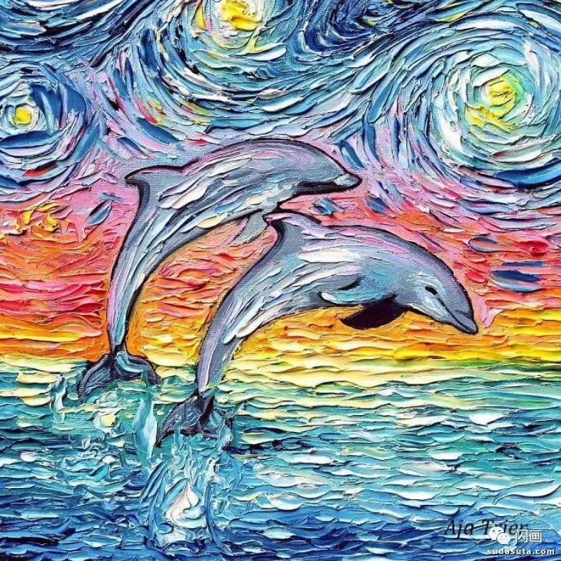 每个人都有自己心目中梵高的星空