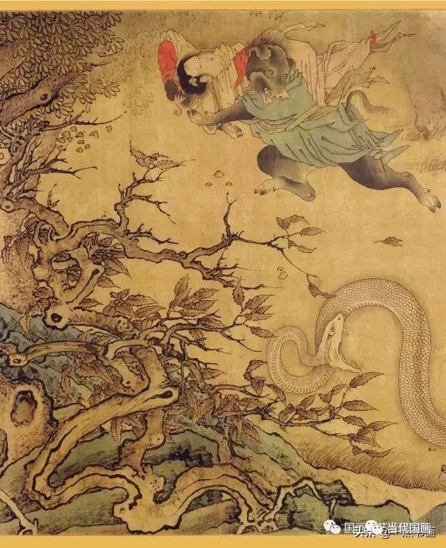 宋佚名搜山图鉴赏