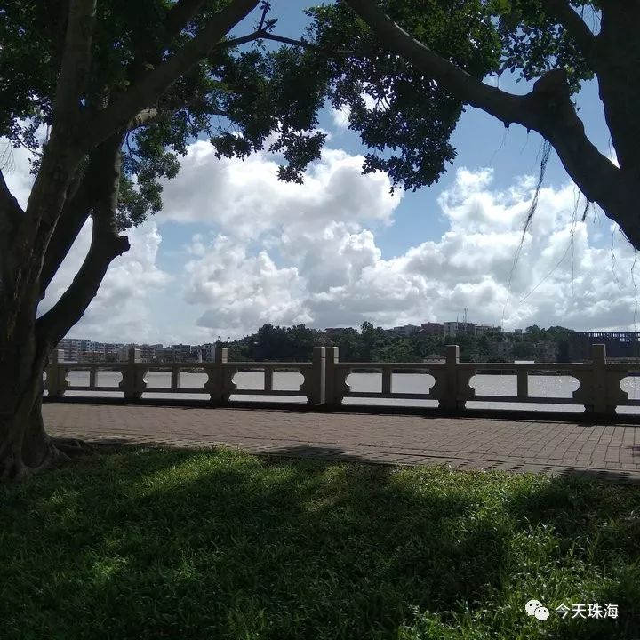 珠海旅游景点|老斗门人的海旁街,今人的西堤公园,藏在