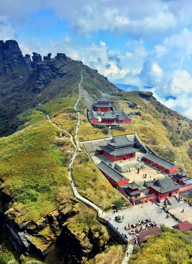 通往佛國的天梯，限人攀緣的天空之城，秒變網紅景點 旅遊 第10張