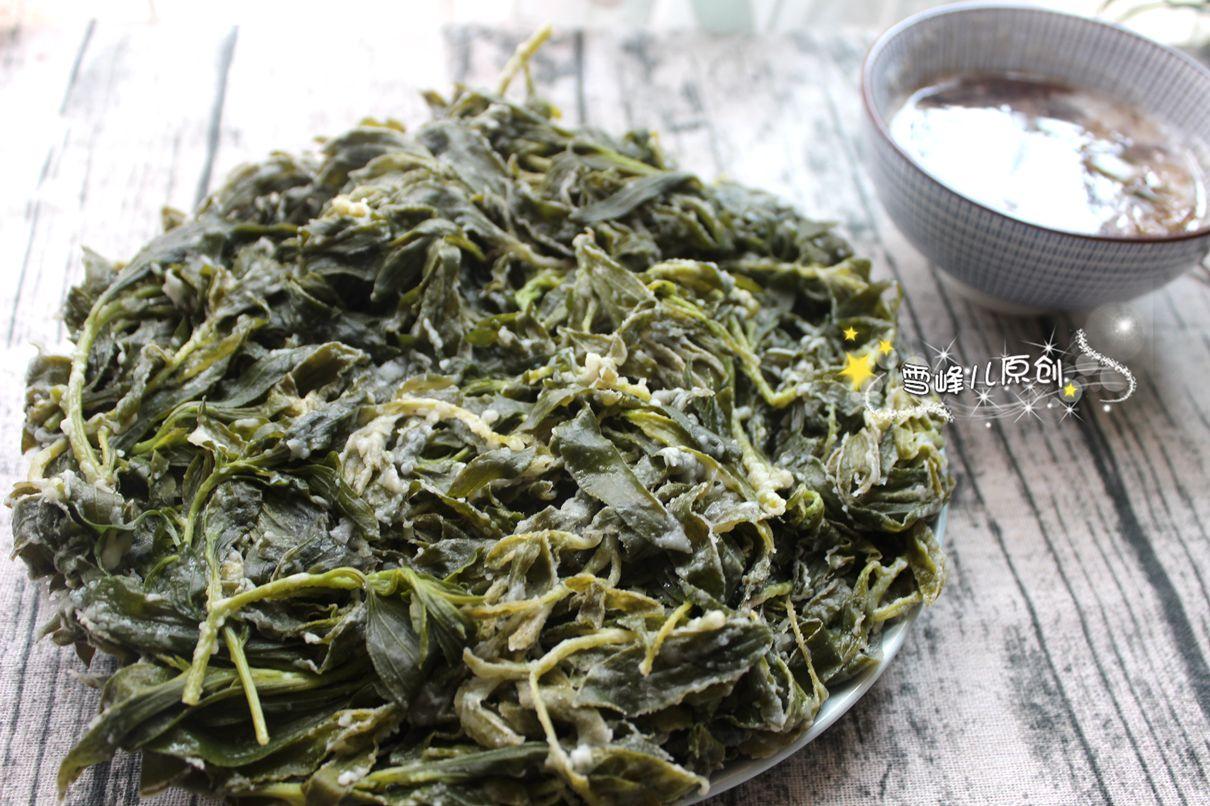 峰儿话语 1,蒸菜,营养更好,尤其是野菜更适合这种做法.