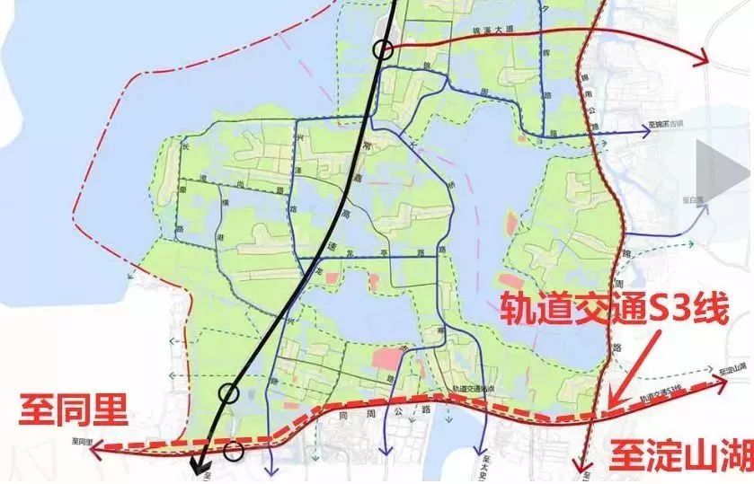 还有地铁,有学校 地铁规划曝光 今年4月官方发布的 《昆山市f18规划