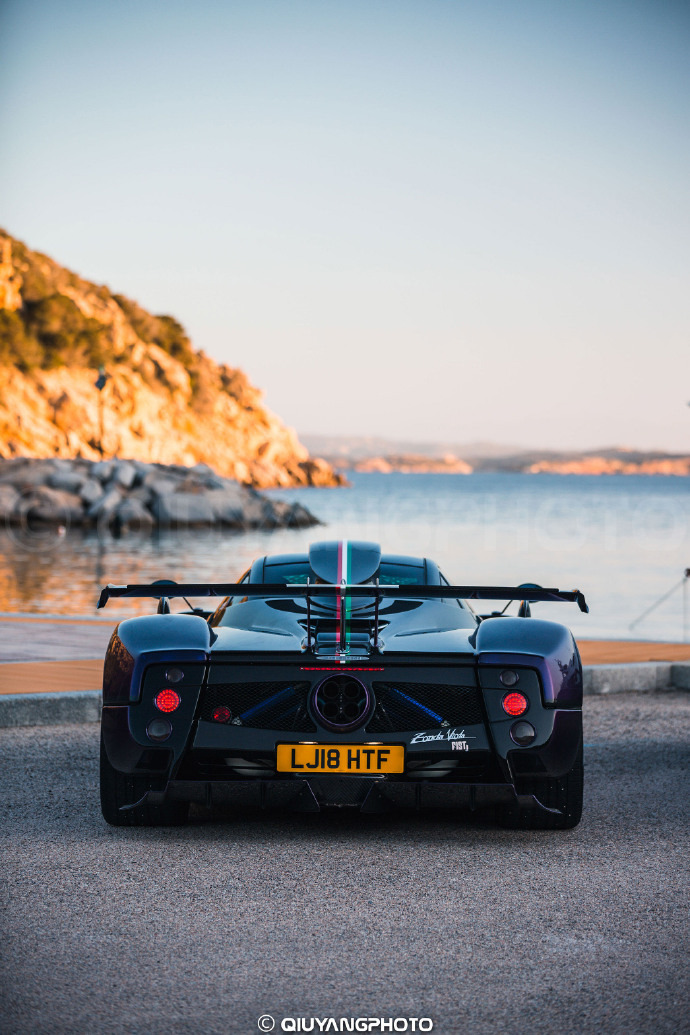 pagani zonda viola