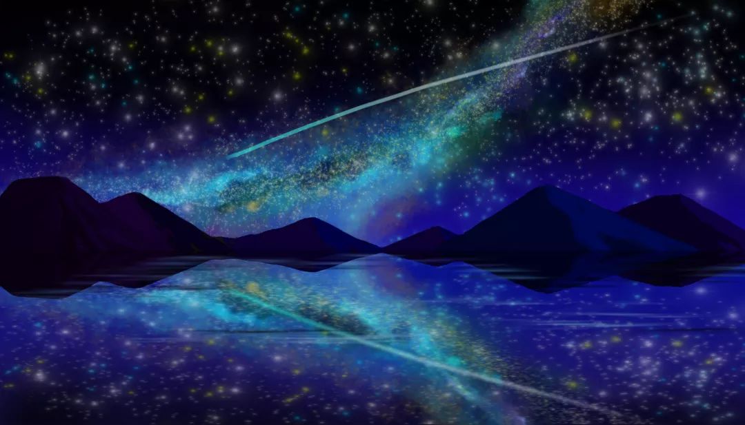 溪涨清风拂面月落繁星满天