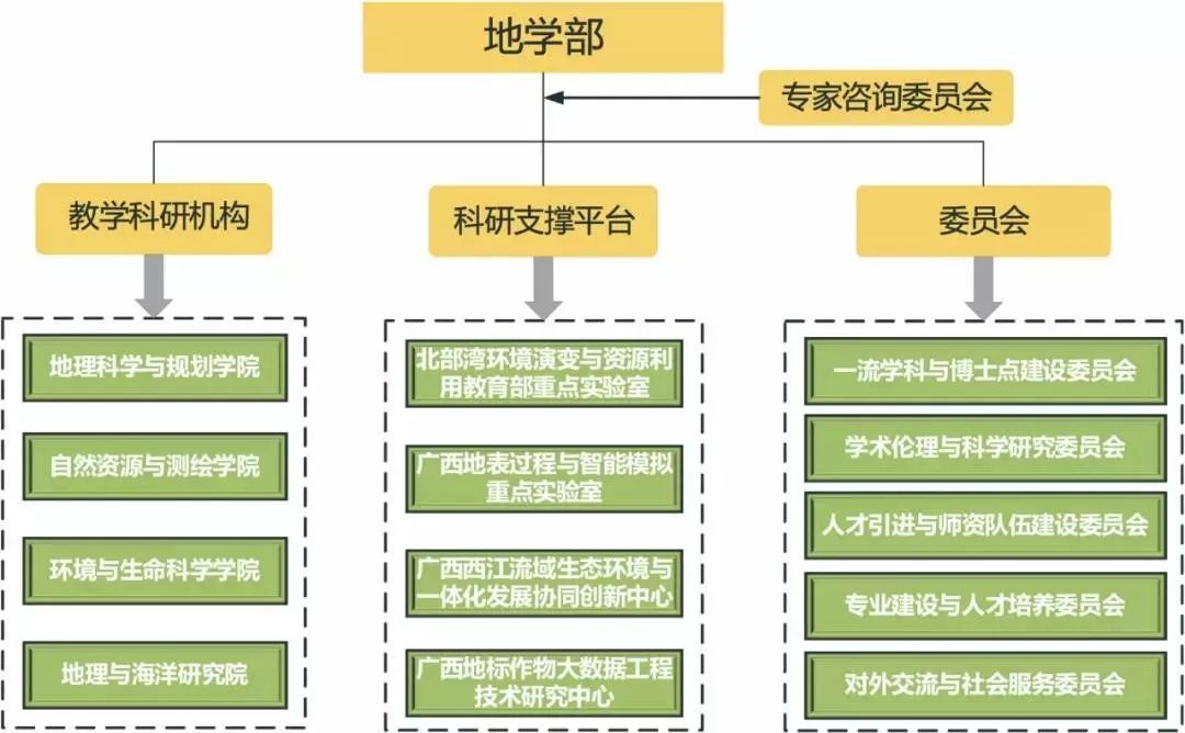 地学部组织架构