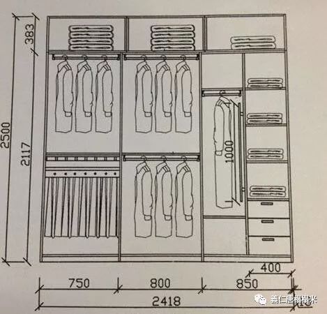 首次公开我的衣柜内部格局,适合96%的人!觉得现任衣柜难用到爆的点
