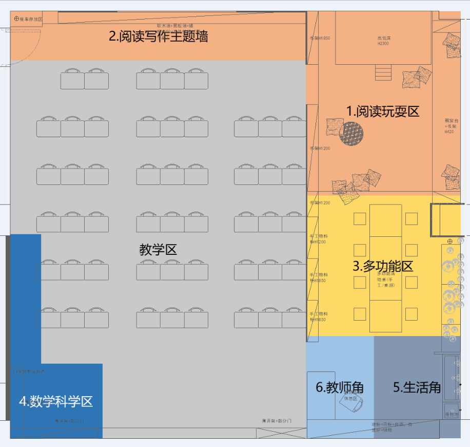 教室规格平面设计图